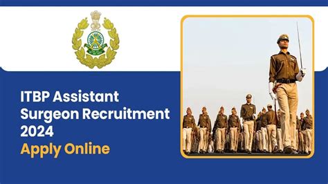 ITBP Assistant Surgeon Recruitment 2024 Notification Out