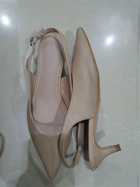 Parisian Nude Sandals On Carousell