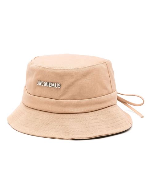 Jacquemus Le Bob Gadjo Bucket Hat Brown FARFETCH