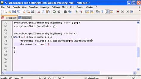 14 Xml Dom Create And Replace Section 4 Xml Youtube