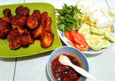 Resep Sambal Ayam Bakar Bumbu Rujak Oleh Fairuz Shadiqa Izzati Cookpad