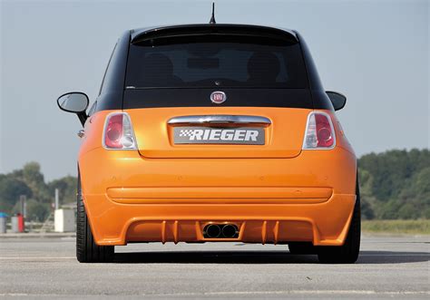 Fiat Rear Diffuser Abs Plastic Rieger Styling In The Uk