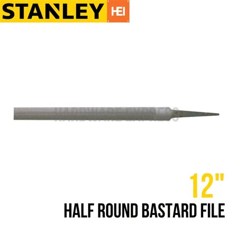 Stanley Half Round Bastard File 12 Lazada Ph