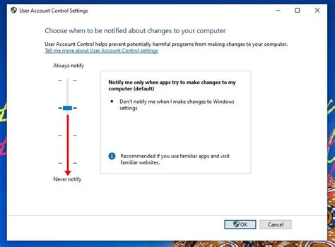 How To Disable User Account Control Uac On Windows 10