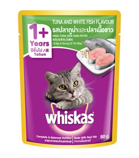 Whiskas Tuna White Fish 80g Cat Wet Food Pet Warehouse Philippines