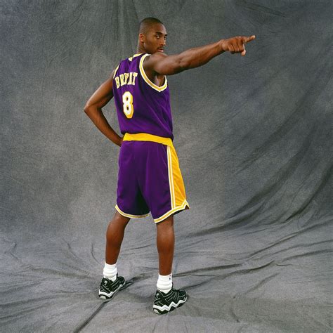 Heres Kobe Striking A Pose During His Rookie Photo Shootphoto By