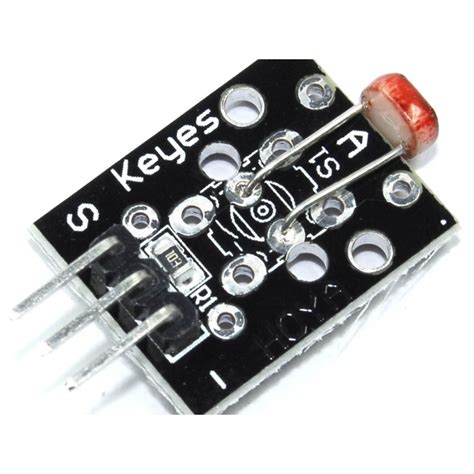 Ky 018 Photosensitive Resistor Sensor Module For Arduino