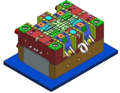 Injection Mould Design - download free 3D model by Goutam - Cad Crowd