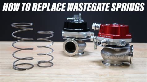 How To Replace Wastegate Springs Garrett Advancing Motion Youtube