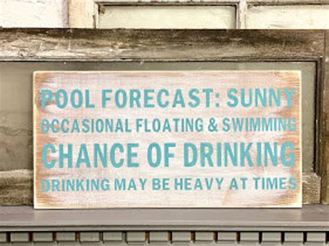 Pool Signs Pool Decor Outdoor Pool Signs Funny Pool Signs Farmhouse Decor Pool Party Decoration ...