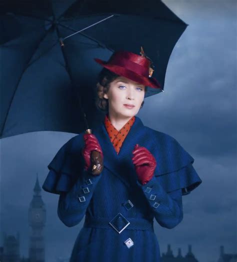 Emily Blunt Mary Poppins Poster