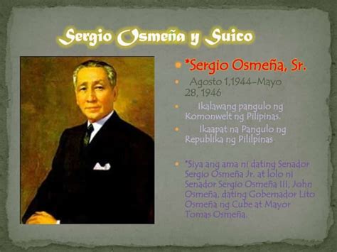 Sergio Osmena Ppt