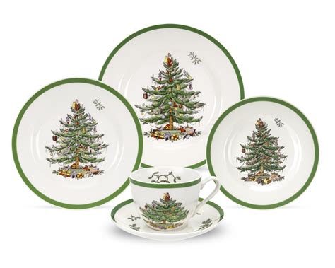 Christmas Tree 5Piece Placesetting | Spode