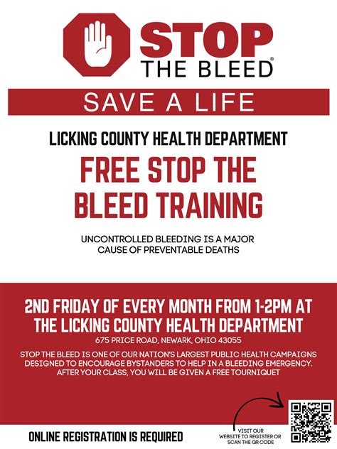 Stop The Bleed Licking County Health Department