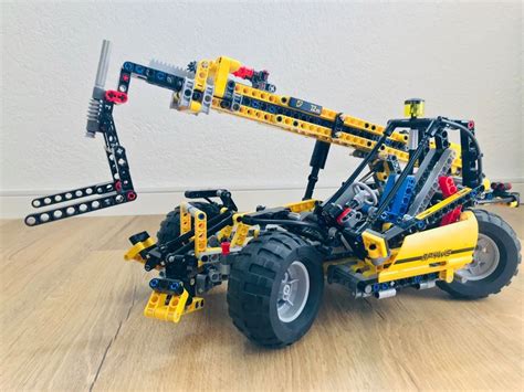 Lego Technic Teleskop Lader Mit Motor Kaufen Auf Ricardo