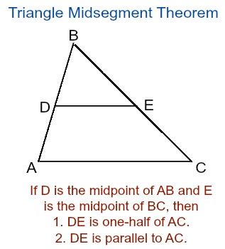 Triangle Midsegment Theorem | Definition, Formula & Examples - Lesson | Study.com