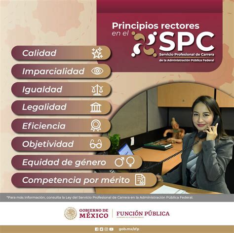 Sfp México 🇲🇽 On Twitter Conoce Los Principios Rectores Del Servicio