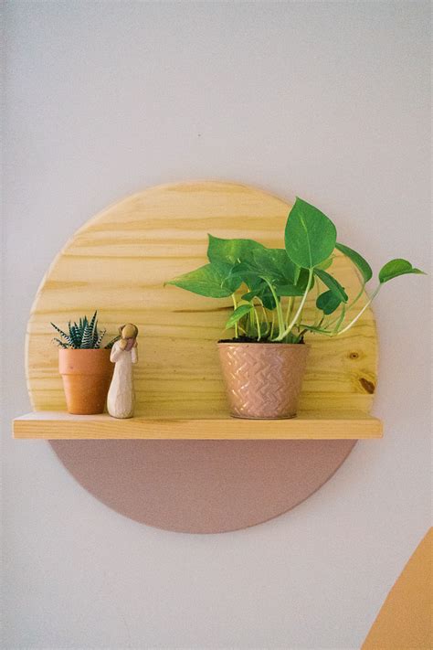 Simple Diy Round Wall Shelf That You Need In Your Home If Only April