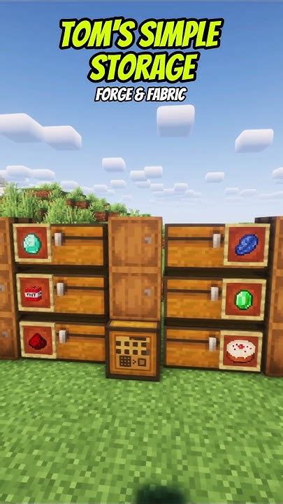 Toms Simple Storage Mod Must Try Minecraft Mods Part 23