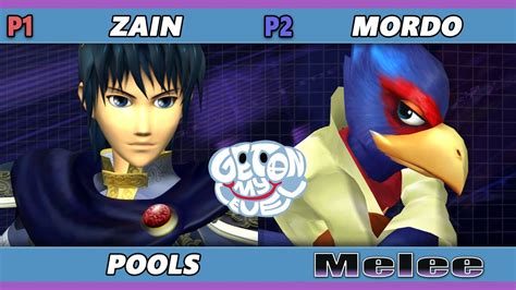 Goml Zain Marth Vs Mordo Falco Ssbm Melee Tournament Youtube