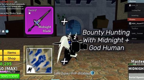 God Human Midnight Blade Is So Op Epic Bounty Hunting Montage