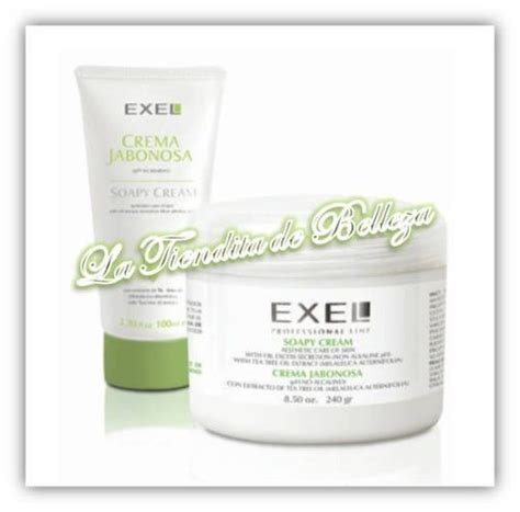 CREMA JABONOSA CON PH NO ALCANLINO CON TEA TREE OIL EXEL Ideal Para La