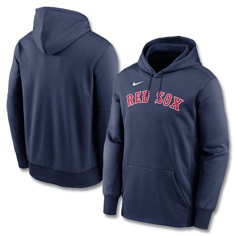 Boston Red Sox Nike Wordmark Therma Performance Pullover Hoodie