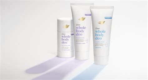 Dove Launches New Range Of Whole Body Deodorants Beauty Packaging