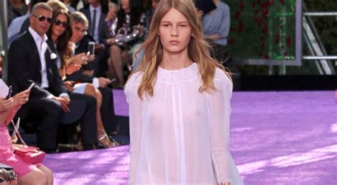 Sofia Mechetner Wears Sheer Dress At Dior Show And Is Now Face Of