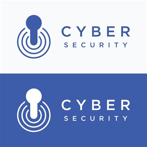 Dise O De Plantilla De Logotipo De Seguridad Cibern Tica Digital De