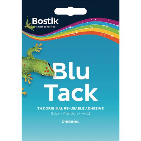 Bostik Blu Tack Blue Original 120g Pack Of 12 Gls Educational Supplies