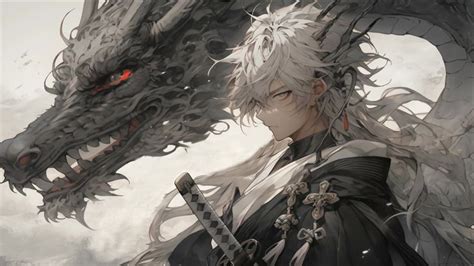 Samurai Anime Boy Dragon Live Wallpaper in 2024 | Samurai anime, Anime ...