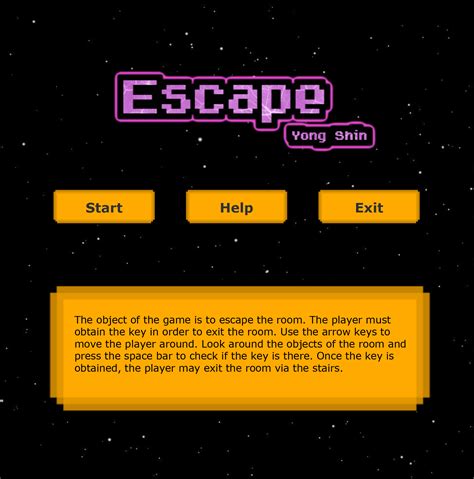 Github Yongeshirpg Escape Game A Javafx Rpg Style Escape Game With