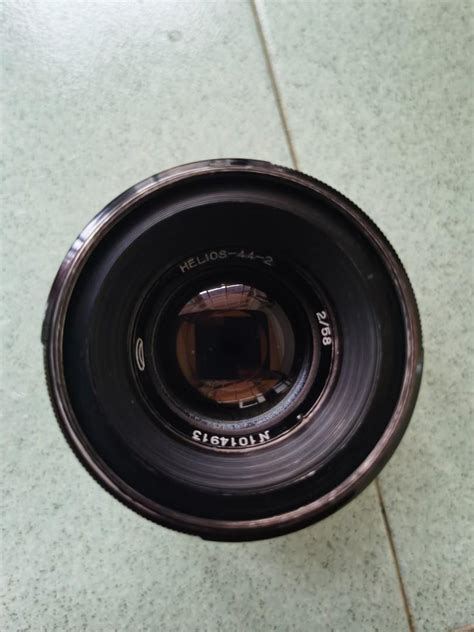 Helios Mm F Zebra Belomo Version Rare Photography Lens