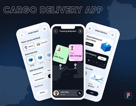 Cargo Transportation App Design on Behance