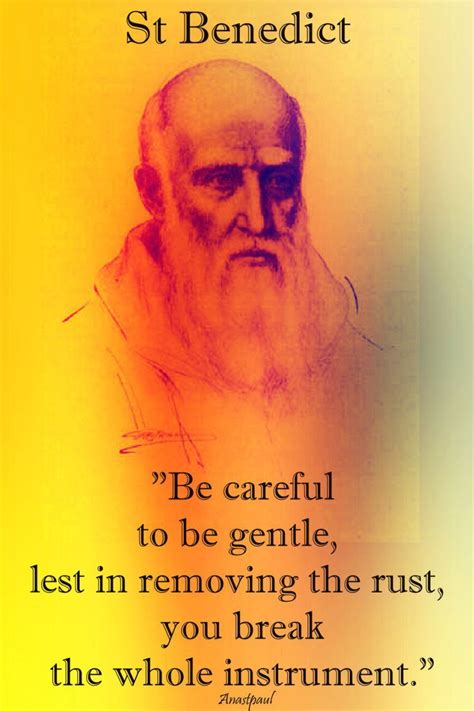 St Benedict Quotes - ShortQuotes.cc