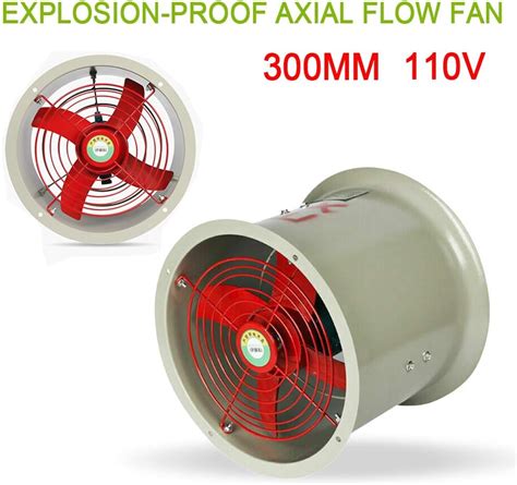 Dnysysj Ventilador De Escape De Tuber A De Flujo Axial A Prueba De