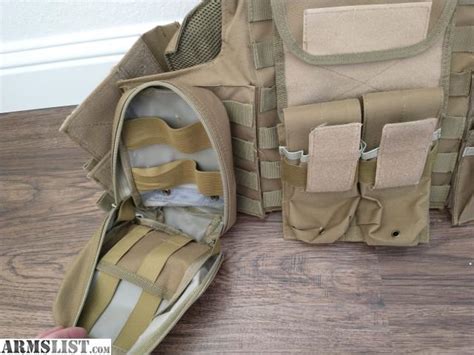 ARMSLIST - For Sale: Plate carrier w/pouches