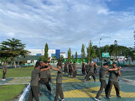 Kodim 1015 Sampit Gelar Latihan Kemampuan Beladiri Militer Taktis