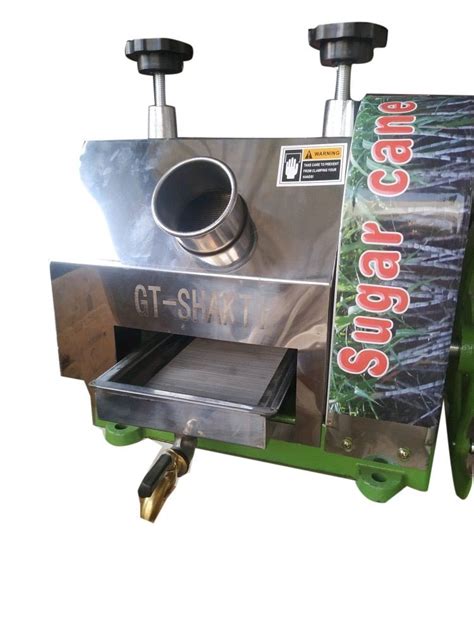 Commercial Semi Automatic Stainless Steel Sugarcane Juice Machine At Rs