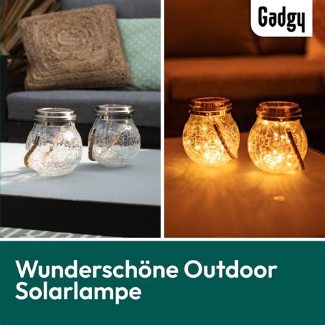 GADGY Solar Glaskugeln Zum Aufhängen Set Kaufland de