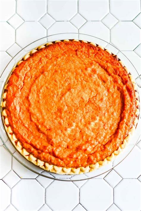 Grandma S Old Fashioned Sweet Potato Pie Recipe Get On My Plate