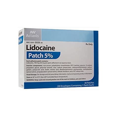 Buy Lidoderm Patch Canada Lidoderm Anesthetic For Pain Relief