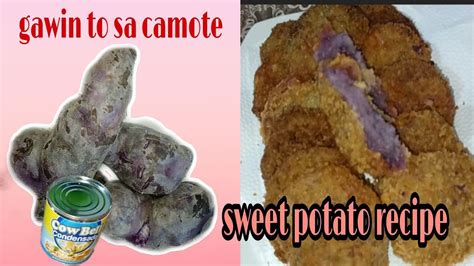 Gawin Ito Sa Camote Sweet Potato Recipe Masarap Na Pang Miryenda Pang