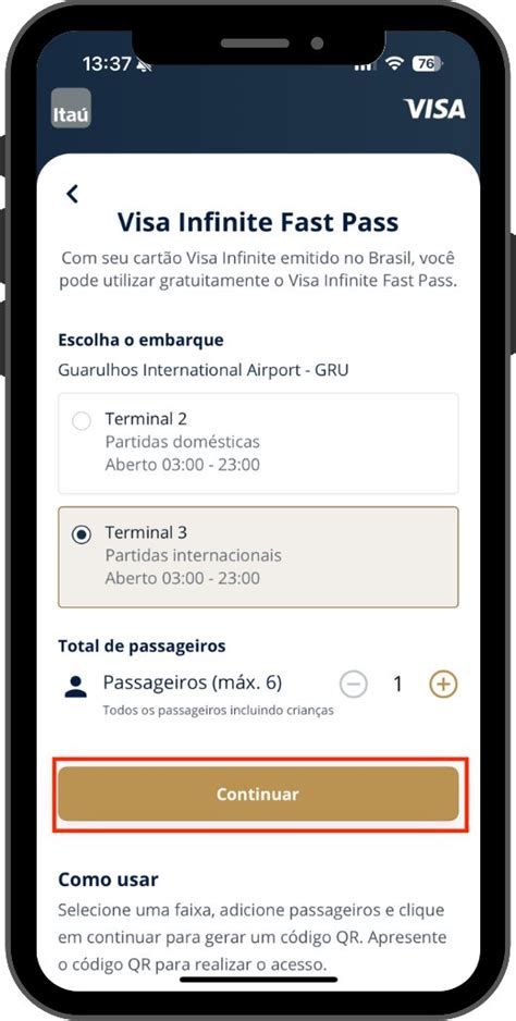 Como Utilizar O Visa Infinite Fast Pass No Aeroporto De Guarulhos