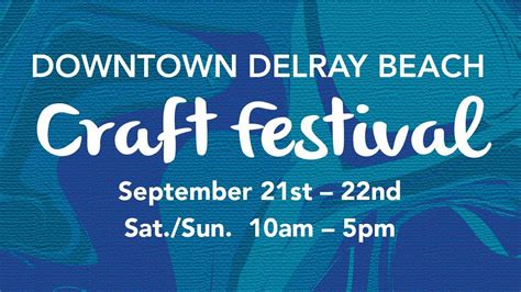 25th Annual Downtown Delray Beach Craft Festival, West Palm Beach FL ...