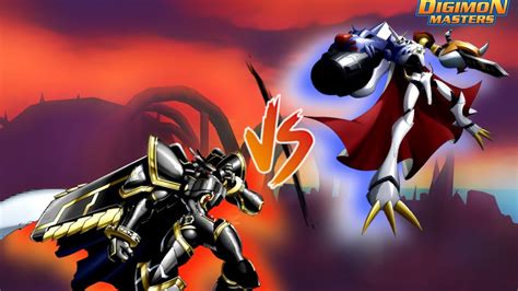 Omegamon X Vs Alphamon Ouryuken Awaken Digimon Masters Online Youtube