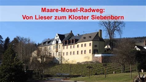 Maare Mosel Radweg Von Lieser Zum Kloster Siebenborn YouTube