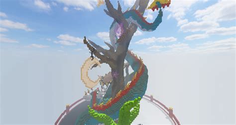 Traditional Japanese Dragon Minecraft Map