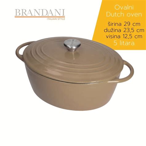 Brandani Ovalni Dutch Oven Lonciandpoklopci By Bajde